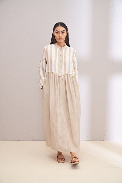 Kuaybe Gider MARE BEJ ELBİSE 2141