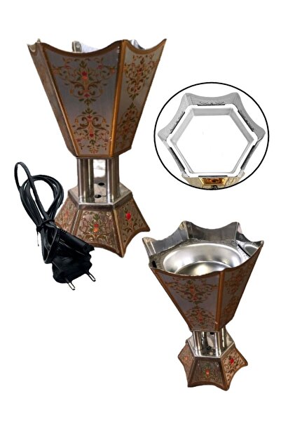 Hyd Elektrikli Metal Dekoratif Buhurdanlık Tütsülük