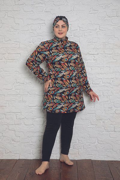 DONEX Dnx1252 Μαγιό Hijab Lycra με Πλήρως Κάλυμμα
