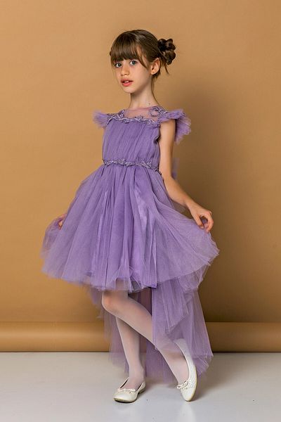 My Hanne Tulle Tailed Evening Dress - Model 2287