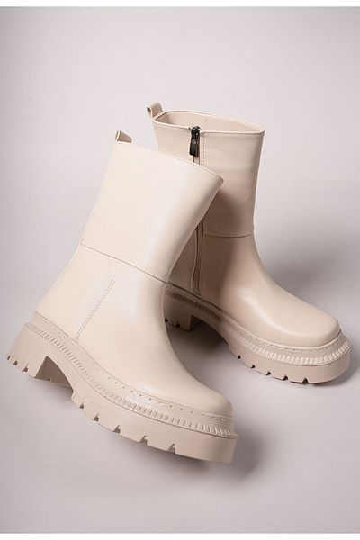 Riccon Ectheleth Damenstiefel 00121403 Beige Leder