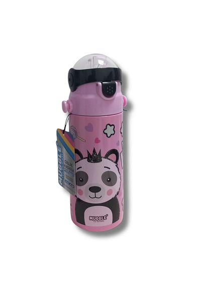 MUGGLE Pink Steel Water Bottle - 550 ml