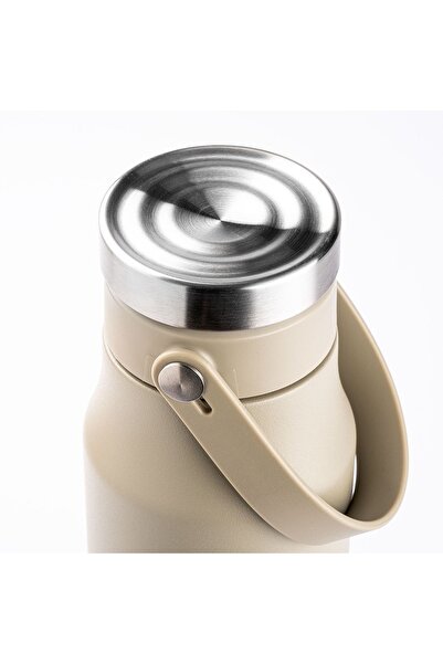 Tantitoni 500ML Beige Thermos Bottle - Double Layer