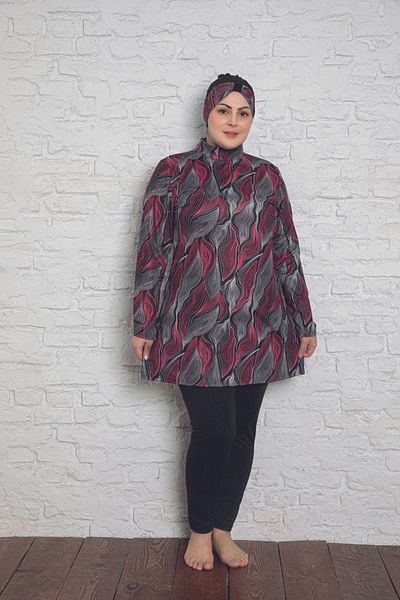 DONEX 1254 Costum de baie cu hijab din Lycra