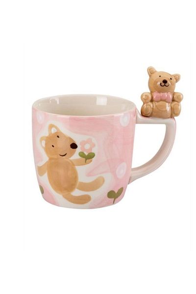 Paşabahçe Teddy Bear Ceramic Kids Mug 280cc