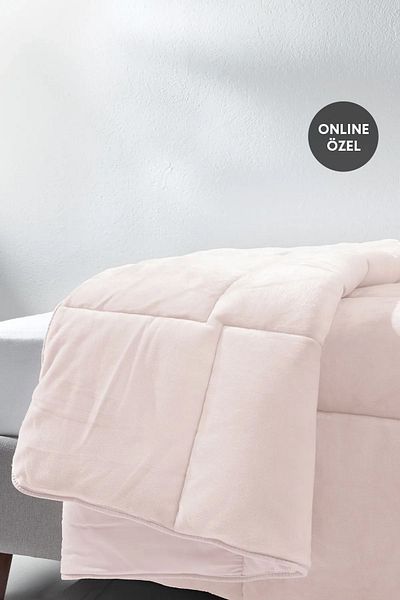 Yataş Macaron Double Wellsoft Quilt - Pink