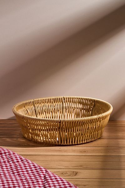Perotti Picnic Wicker Bread Basket