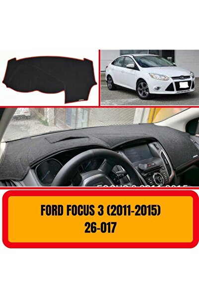 A3D TORPİDO KORUMA Ford Focus 3 2011-2015 Ön Örtüsü Göğüs Panel Torpido Korum...