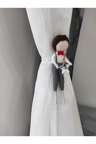 afralya home peri kızı perde aksesuarı, 1 adet dekoratif kız erkek bebek perd...