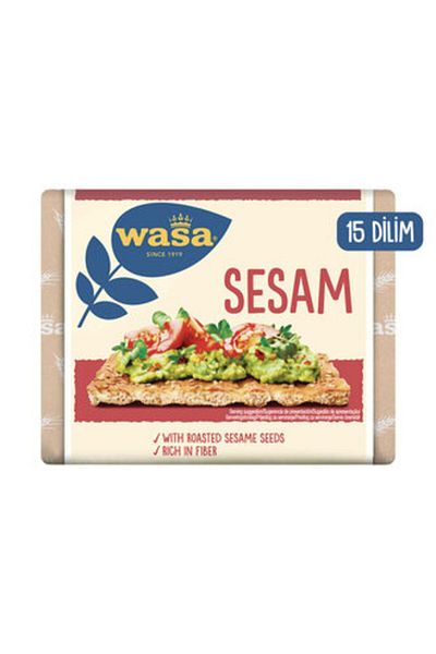 Wasa Crisp Bread with Sesame 200 Gr (12 PIECES)