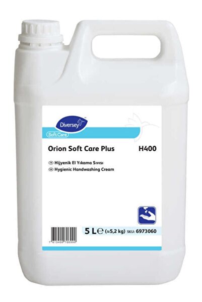 Diversey Orion Soft Care Plus H400 Hijyenik El Yıkama Sıvısı 5lt