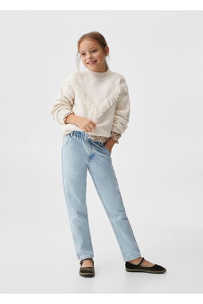 MANGO Kids Ecru Sweater for Kids
