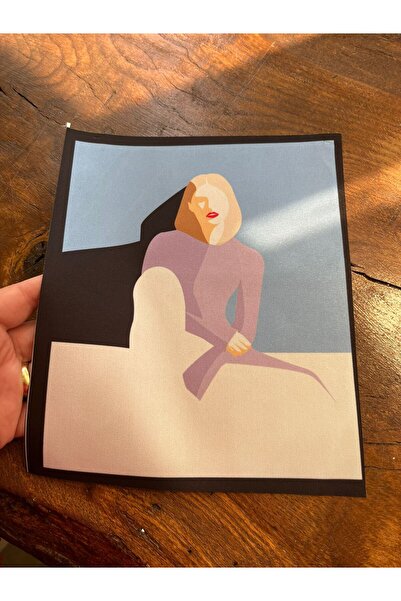 Gönülden Tasarım Plava šifonirana ženska aplikacija sa sjenčanim efektom - 24...