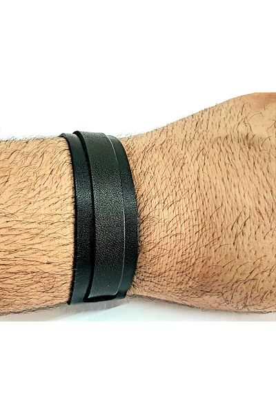 aysefe Single belt Genuine Leather Bracelet