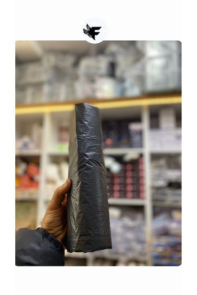 FİGANLAR Garbage Bag Jumbo Size 10-Piece 20 Rolls 300g Thick 80x110 Garbage Bag