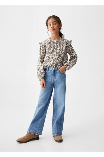 MANGO Kids Bluză din bumbac cu modele