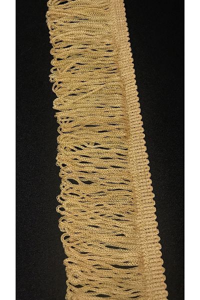 Ozpas 6 Cm Yellow Tassel Fringe Strip - 3 Mt