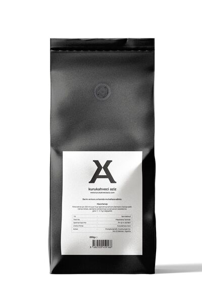 Aziz Kurukahveci Colombia (Filter and Core) Coffee 250 Grams