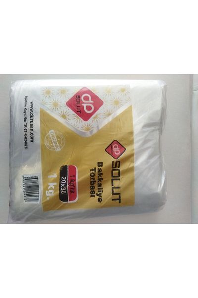 MERT AMBALAJ Solut Grocery Bag 1 Kg 20*30