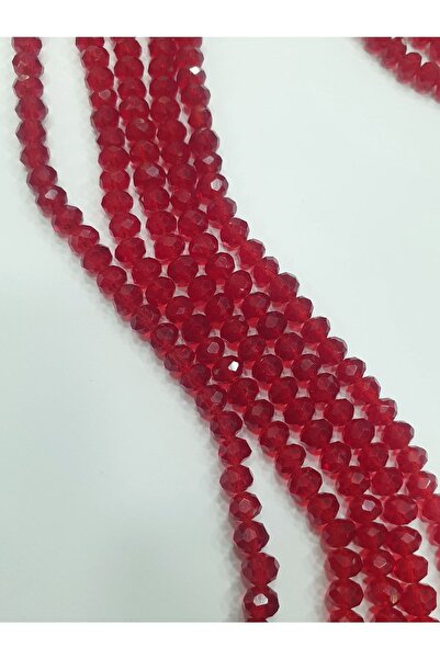 CRYSTALSHOP 6mm crvene kristalne perle (10 nizova)
