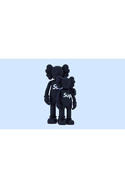Goplast Premium KAWS X SUPREME BENZERİ BOYALI FİGÜR (2ADET)