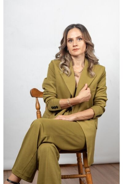 Garamak Palazzo Oversize Women's Suit