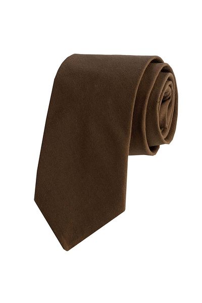 Exve Exclusive Brown Earth Color Natural Tie Handkerchief Set