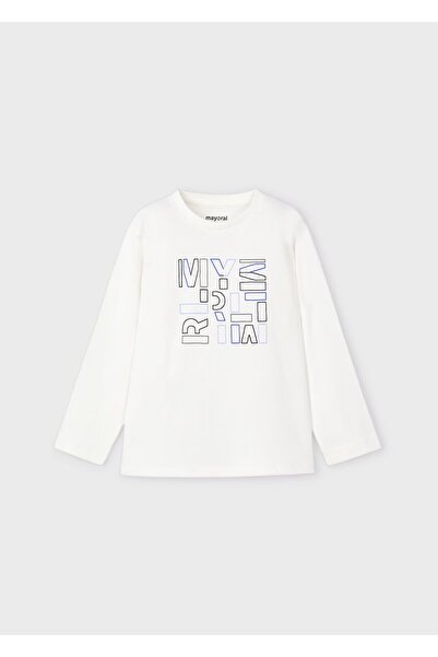 MAYORAL Men's Basic T-Shirt - Long Sleeve