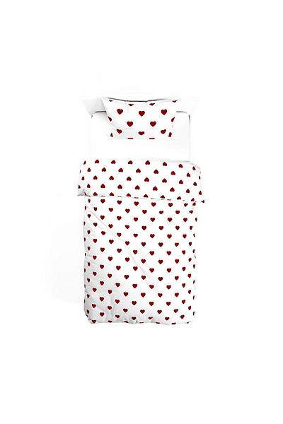 Pusula Home Heart Single Duvet Cover Set