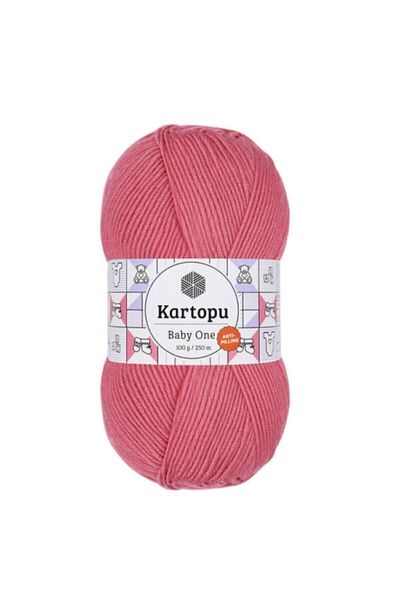 Kartopu Ροζ Baby One Πλεκτό νήμα 100 γρ |   Κ244 |