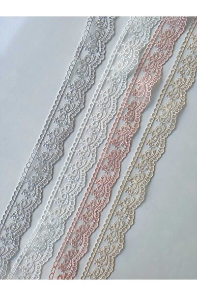 sarra Біла бантик-гупюр - 9 м / 5213