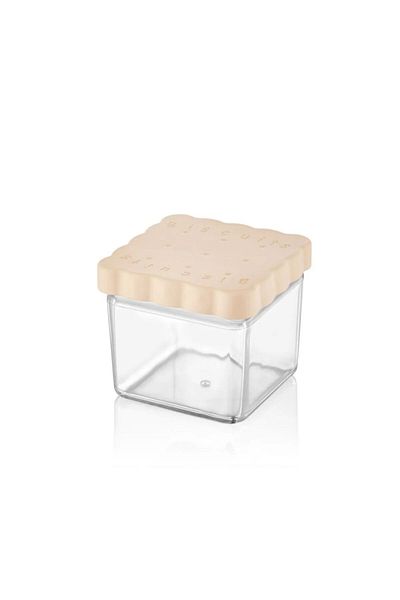 Qlüx Chocolate and Biscuit Cover Patterned Storage Container