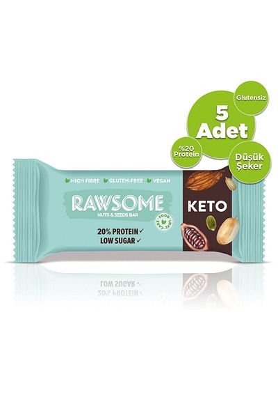 Rawsome 5 Ketogenic Cocoa Protein Bars