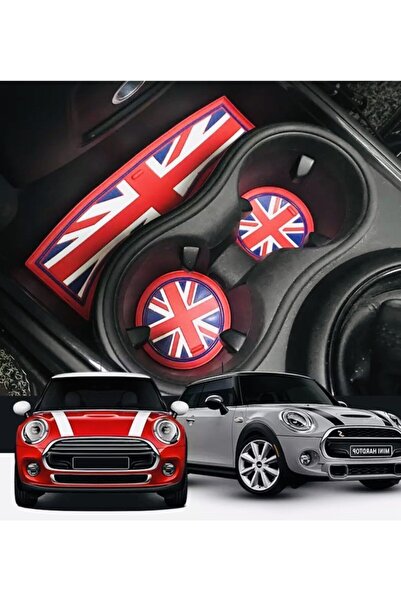 RoseTR Mini Cooper F60 Countryman 2017-2021 Set de 3 Suporturi de băuturi Uni...