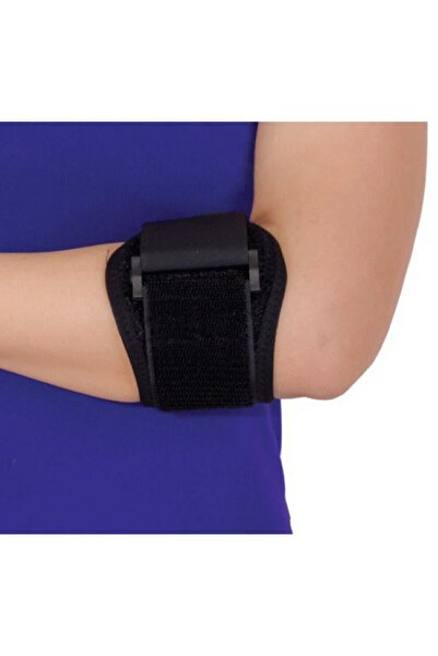 Dr Hegeli Unisex Siyah Epikondilit Bandajı Neopren KumaşTenisçi Dirsek Bandı