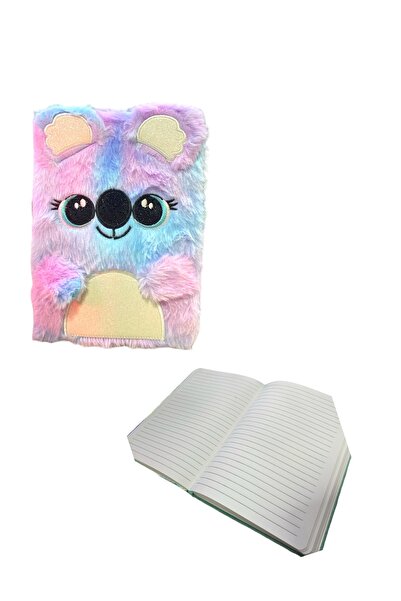 Maxx Fy-4 A5 Plush Lined Notebook 80 Ypr. - Unicorn