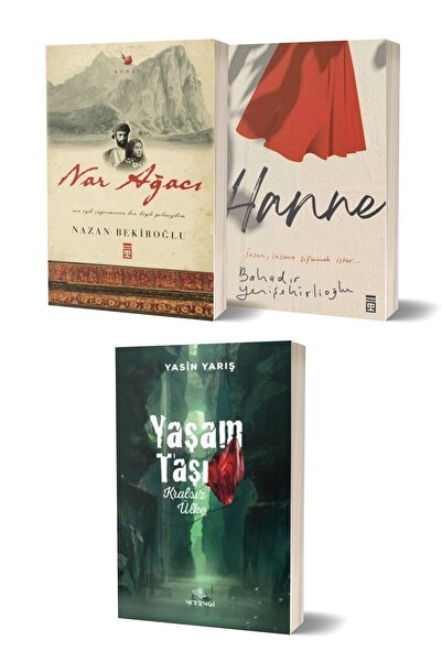 Nirengi Yayınları Nar Ağacı -hanne - Yaşam Taşı 3 Kitap Set