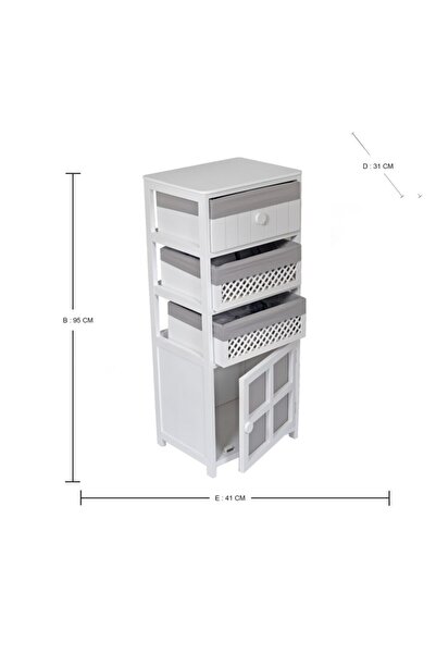 HAVİN HOME Ahşap Sebzelik