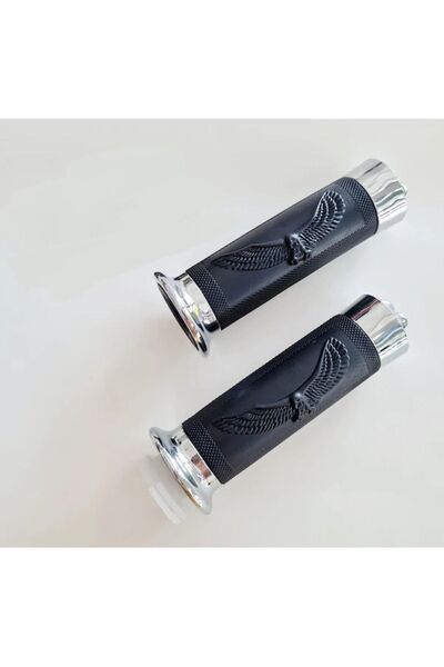 Larimar Kartal Desenli (gaz Borulu) Elcik Takimi - Motosiklet Chopper