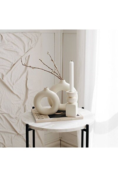 Luthien HALKA VAZO VE İSKANDİNAV ŞAMDAN SETİ