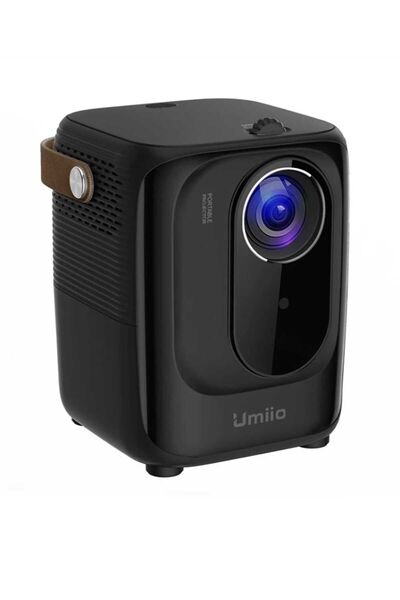 UMİİO Umiio Mini Projeksiyon 4K Bluetooth Uyumlu Android Akıllı TV Ofis Mikro Taşınabilir 5G Wifi Ev Sinem