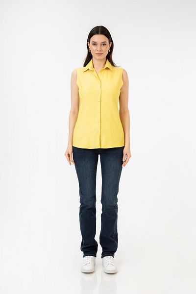by shirts collection Cămașă elegantă cu mâneci zero