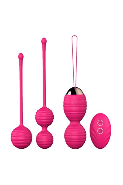 Genel Markalar 3 Farklı Boyutta Ve Ağırlıkta Wireless Kumandalı Kegel Egzersi...