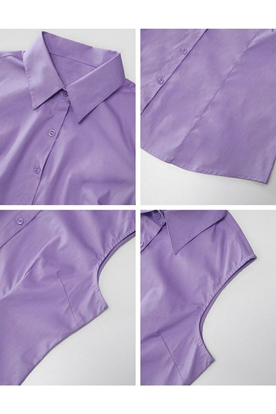 by shirts collection Cămașă Elite cu mânecă liliac Zero