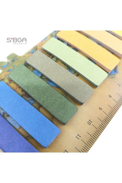 sibga tasarım Color Postit Post-it Post ItBookmark Bookmark Postit Sticker Note Paper Paper Postit 200 Sheets