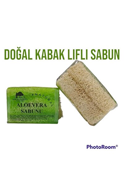 Sabun Filozofu Doğal Kabak Lifli Aloe Vera Sabunu 130 Gr