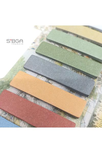 sibga tasarım Color Postit Post-it Post ItBookmark Bookmark Postit Sticker Note Paper Paper Postit 200 Sheets