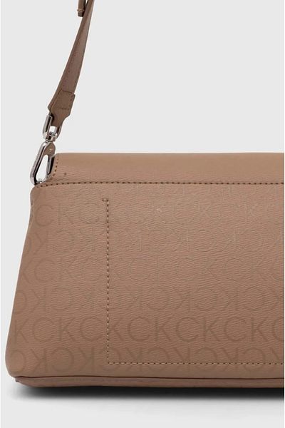 Calvin Klein Push Shoulder Bag - Logo Print, K60K 612143 -0HF