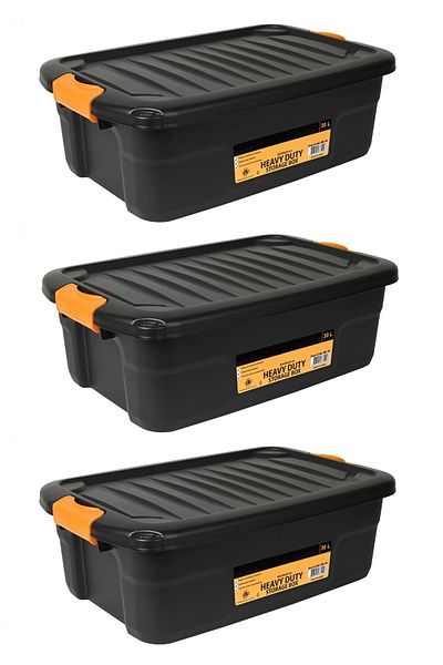 RNL04 3 Pieces 30 Lt Storage Box - NB-30-3
