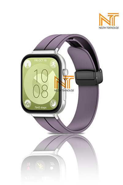Nezih Case Huawei Watch Fit 3 / Fit 4 / Fit 4 Pro Uyumlu Magnet Toka A Kalite...